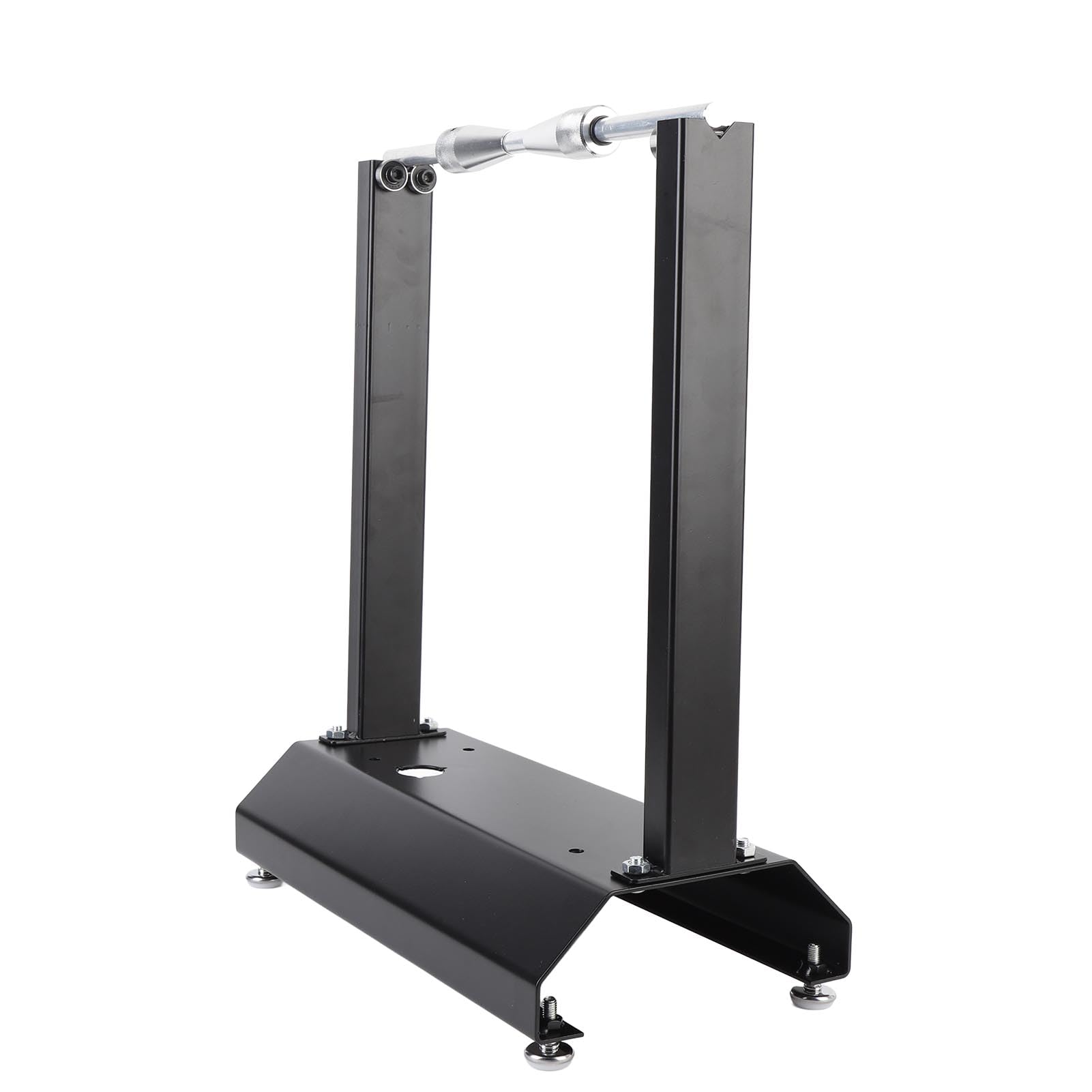 Balanceador de Ruedas para Bicicletas de Motocicleta, Herramienta de Equilibrador de Neumáticos Profesional, Servicio Pesado, con Conos de Centrado Ajustable, para Estructura