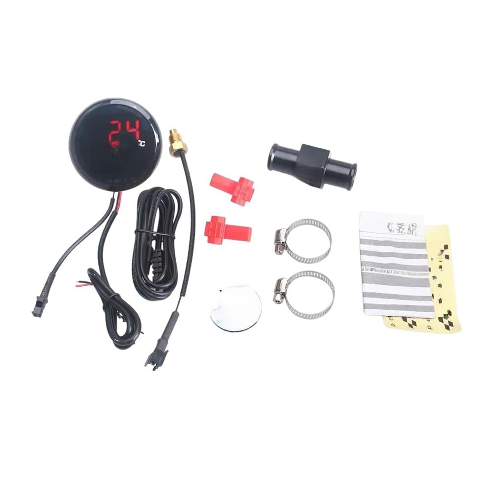 Display Velocità Termometro Universale Per Moto Strumenti Temperatura Acqua Display Digitale Misuratore Adattatore Sensore