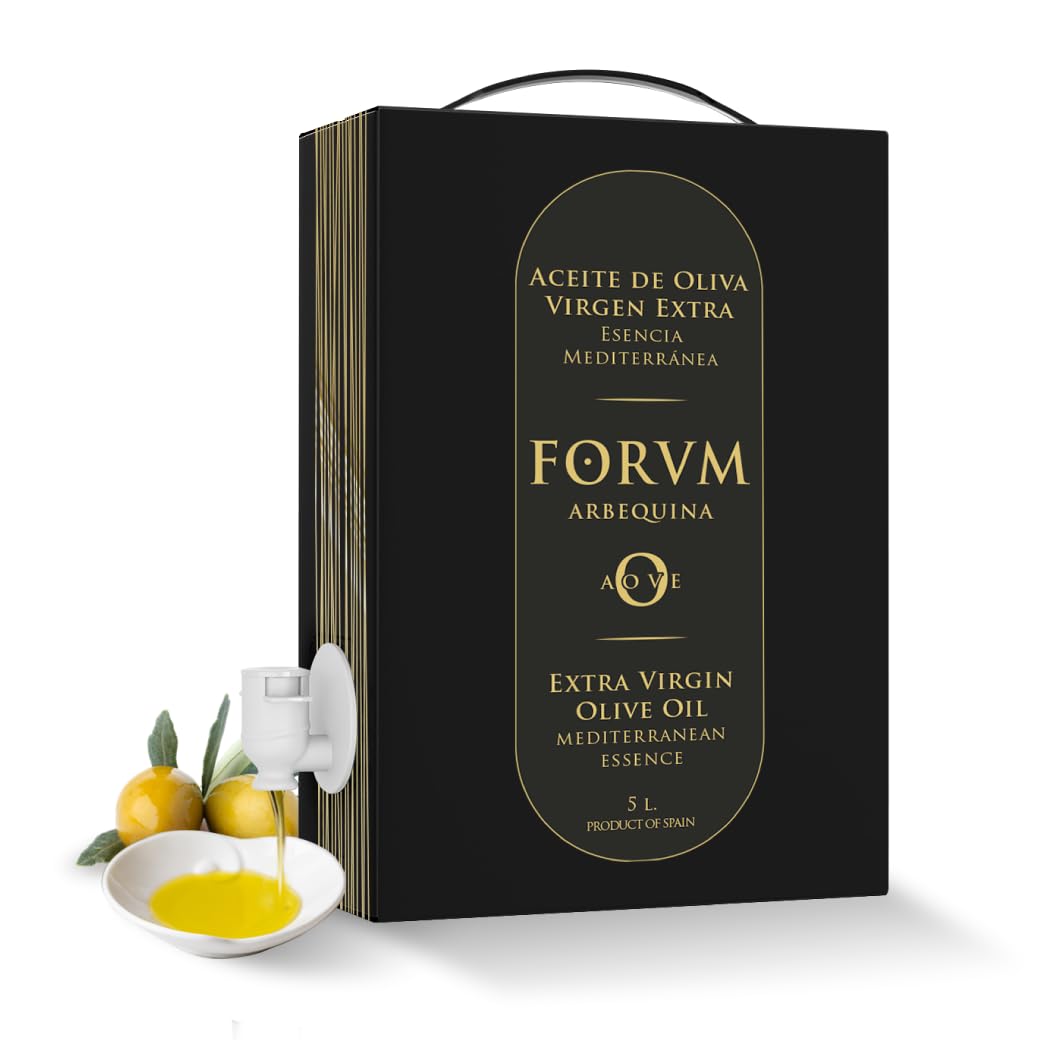 FORVM Aceite Oliva Premium Arbequina - Aceite Oliva Virgen Extra 5 Litros