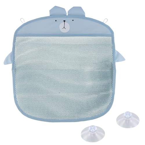 Litinliv Organizador de Juguete de Baño, Almacenamiento de Juguete de Cuarto de Baño con Ventosa, Red de Almacenamiento Bolsa de Juguete para Cuarto de baño y bañera