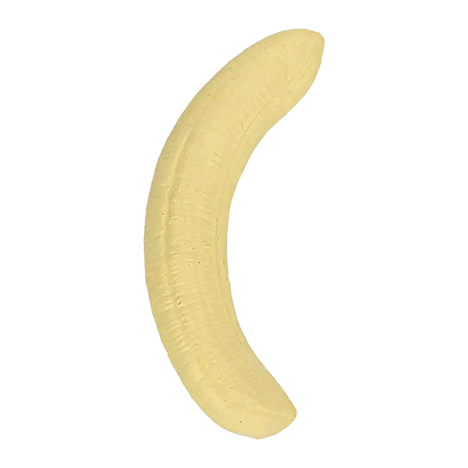 Soft Banana Squeeze Toy, Realistic Funny Fidget Toy, Stress Relief Fruit, Anti Stress Sensory for Kids Teens Adults, Party Favor Classroom Office Desk Commuting Relaxation Waiting Room Focus Use