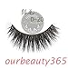 Handmade D-20 luxurious 100% Real Mink Natural Long Cross False eyelashes fake eye lashes makeup by Moon Princess
