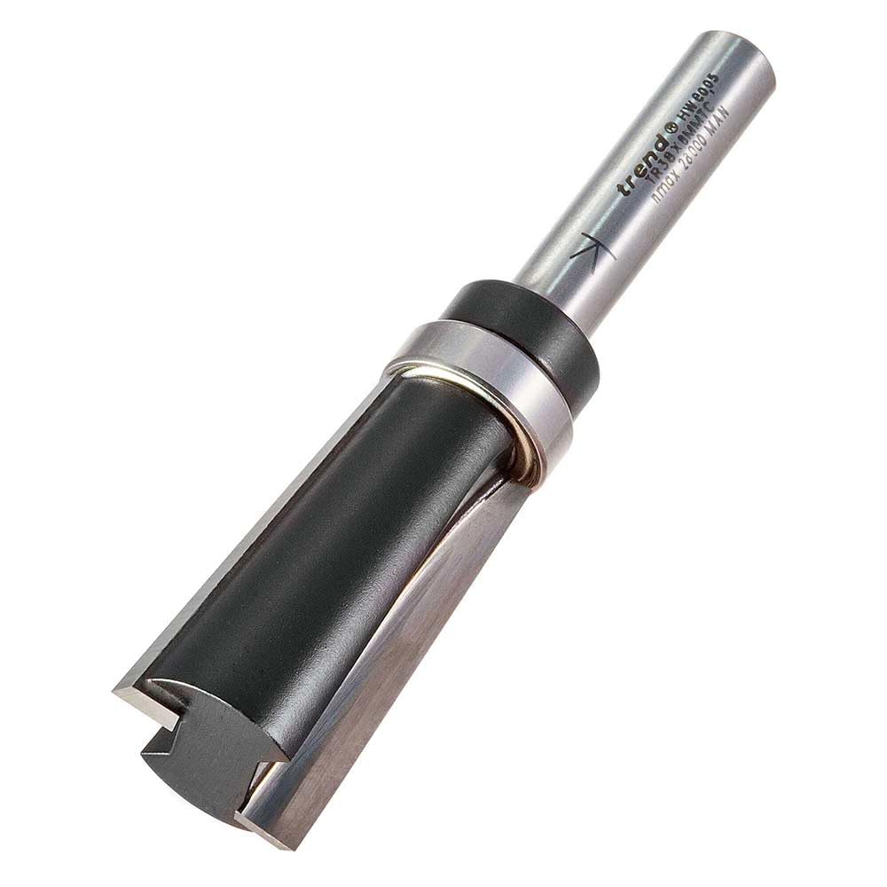 Trend frez do drzwi z łożyskiem, 8 mm, 3° | Frez z łożyskiem i węglikiem spiekanym do czystych krawędzi drzwi; podcięcie 38 mm, kąt 3°; TR38X8MMTC