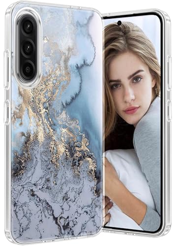 Coque marbre Samsung A56 pour femme idéale en soirée et au bureau