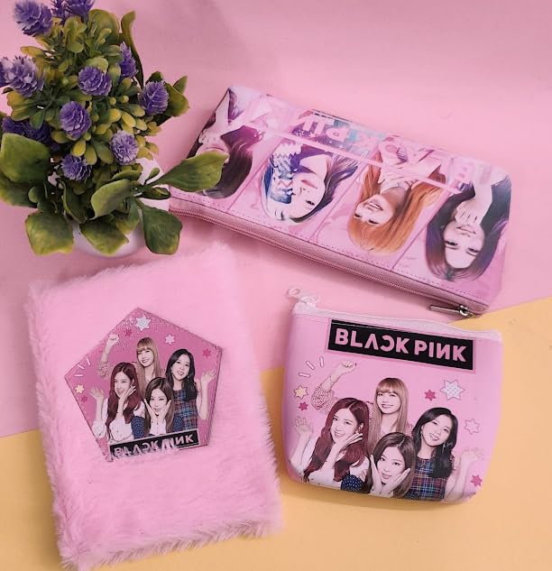 TERA 13 Stationery Set For Girls Blackk Pink Stationery For Gift Set 3 In 1 Stationery Combo Birthday Return Gifts Included Diary, Small Coin Pouch, Pencil Pouch For Girls Gift Stationery Combo (B0D49RJTHC) Amazon Price History, Amazon Price Tracker