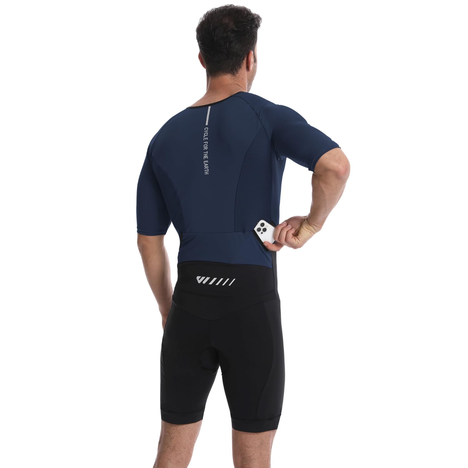 Wulibike Traje de triatlón para hombre