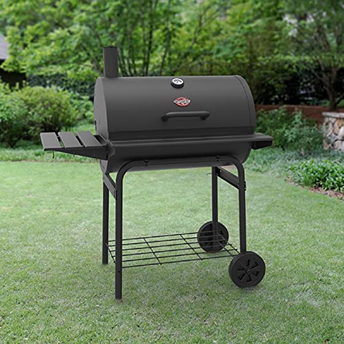 CharGriller E2827 Pro Deluxe Charcoal Grill, Black