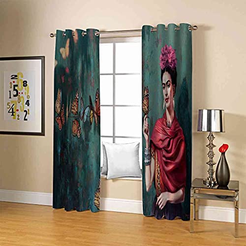 Rideaux occultants enfant 3D papillon en polyester premium isolant