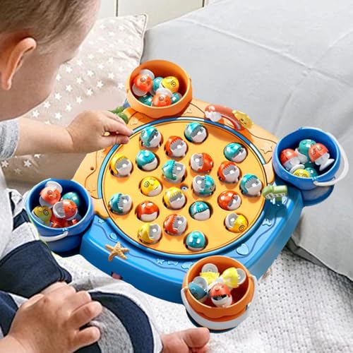 Compétences motrices en éveil avec ce jeu de pêche interactif