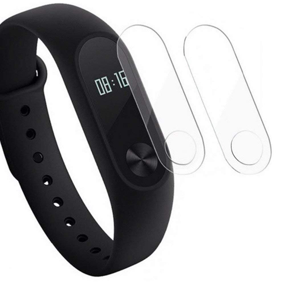 Premium Front Screen Scratch Guard Protector Compatible with Mi Band 2 & MI Band HRX Edition with Wet & Dry Wipes (Pack of 2)-image-44