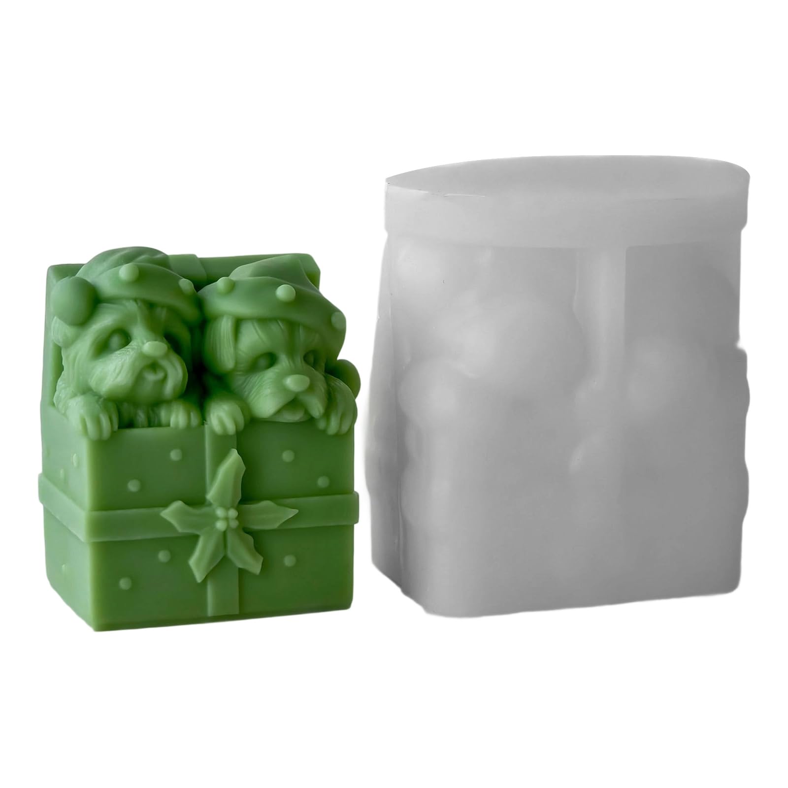 Kalttoy Multicolor Silicone Box Molds Plasters Epoxy Resin Molds For Holiday Decoration Box Silicone