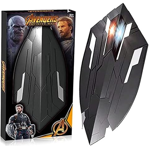 WXHJM Captain America Shield Cosplay Movie Performance Props Accessories Avenger Infinity War Super Hero Wakandan Arm Shield Cover