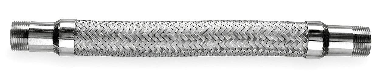 Flexible Metal Hose, 1 1/4 in Dia, 24 in L
