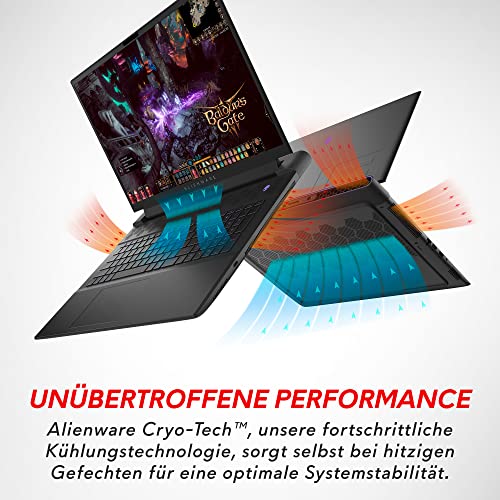 m18 Gaming Laptop | Processore Intel Core i9 13900HX 13° Gen | 18'' FHD+ 480Hz 3ms Display | 16GB DDR5 4800MHz | 1TB NVMe SSD | NVIDIA GeForce RTX 4070 8GB GDDR6 | Windows 11 | QWERTZ - Notebook - Immagine 5