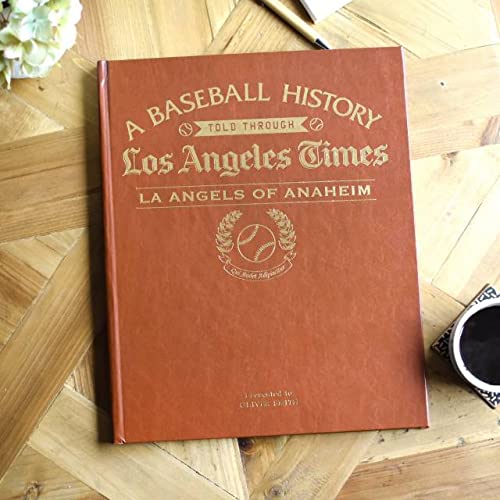Signature gifts Personalized Baseball History Book - Sports Fan Gift - A Major League History Told Through Archive Newspaper Coverage