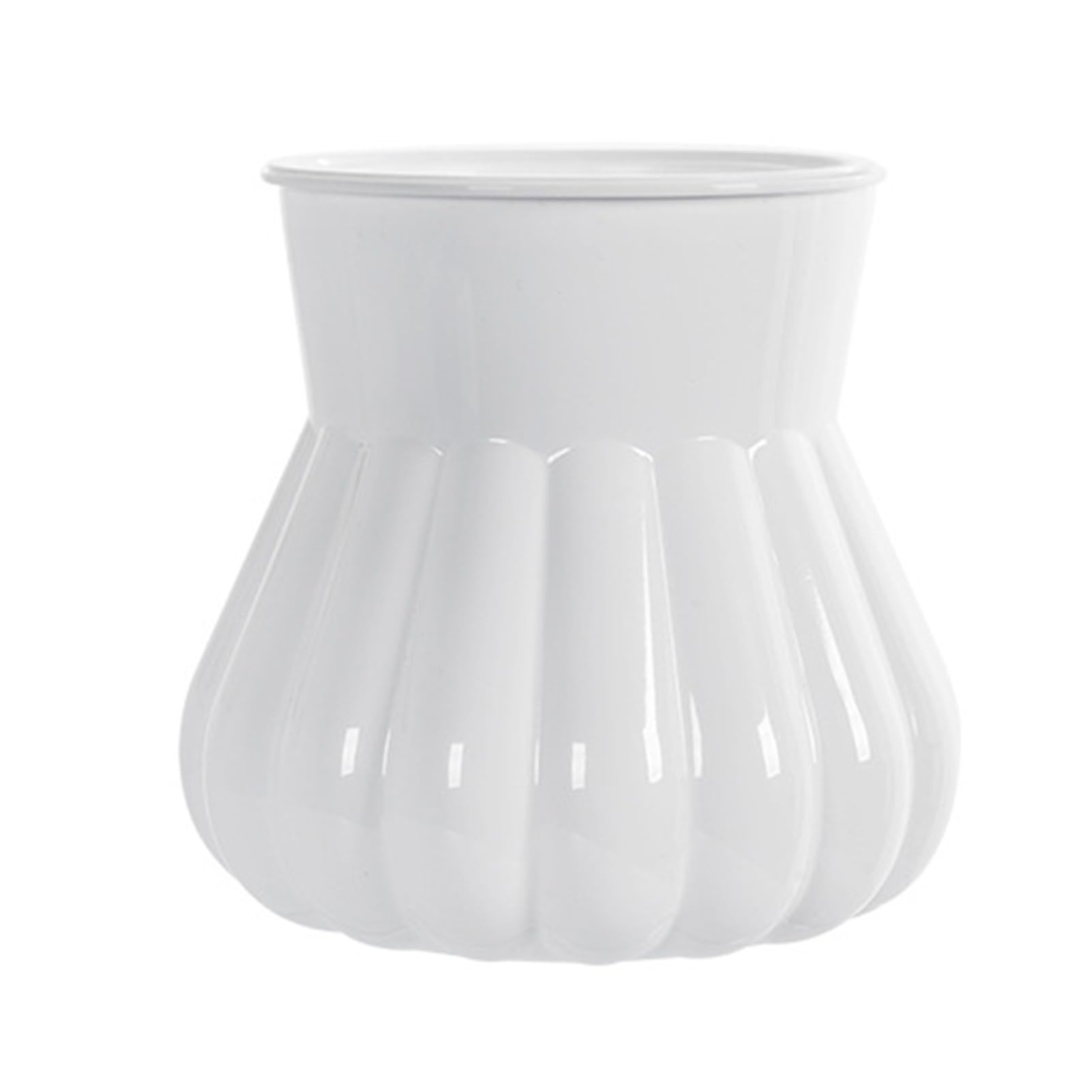 Self-watering Flowerpot with Self-absorbing Rope Creative Plastic Plant Pot Indoor Planter with Inner Cup for Cactus Herb