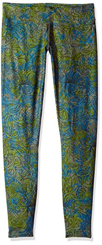 Hot Chillys Women's MTF4000 Fiesta Print Tights, X-Large, Katmandu