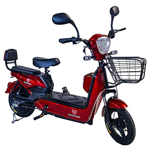 Bicicleta Elétrica Smartway City Lite (VERMELHO)