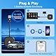 Android Auto Wireless Adapter, Wireless Android Auto für Wired Android Auto Car Adapter, Android Auto Ohne Kabel Kompatibel mit Autos ab 2016, Wireless Android Auto Car Connectivity Box