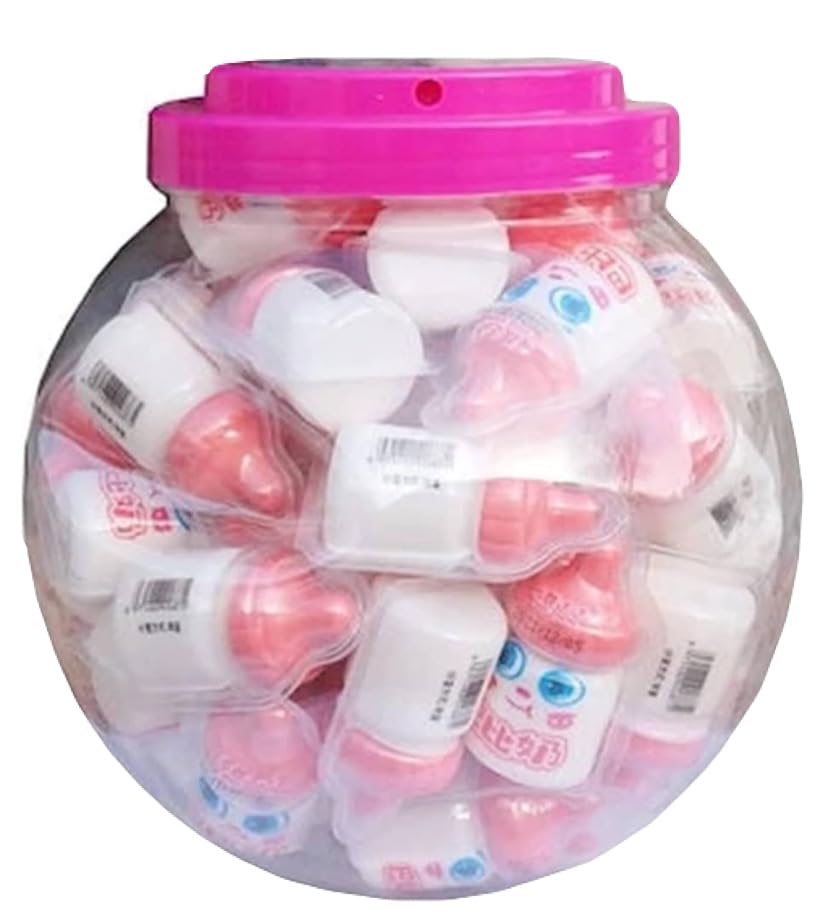 Amazon | 哺乳瓶グミ 50個セット バービーミルク ヨーグルト味 グミお  