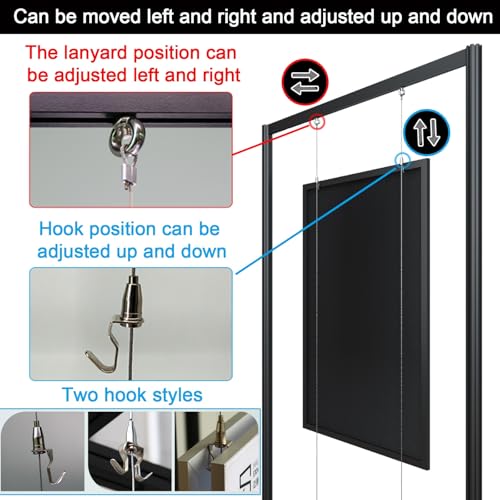 Support d'image pour l'affichage stable sans percer les murs