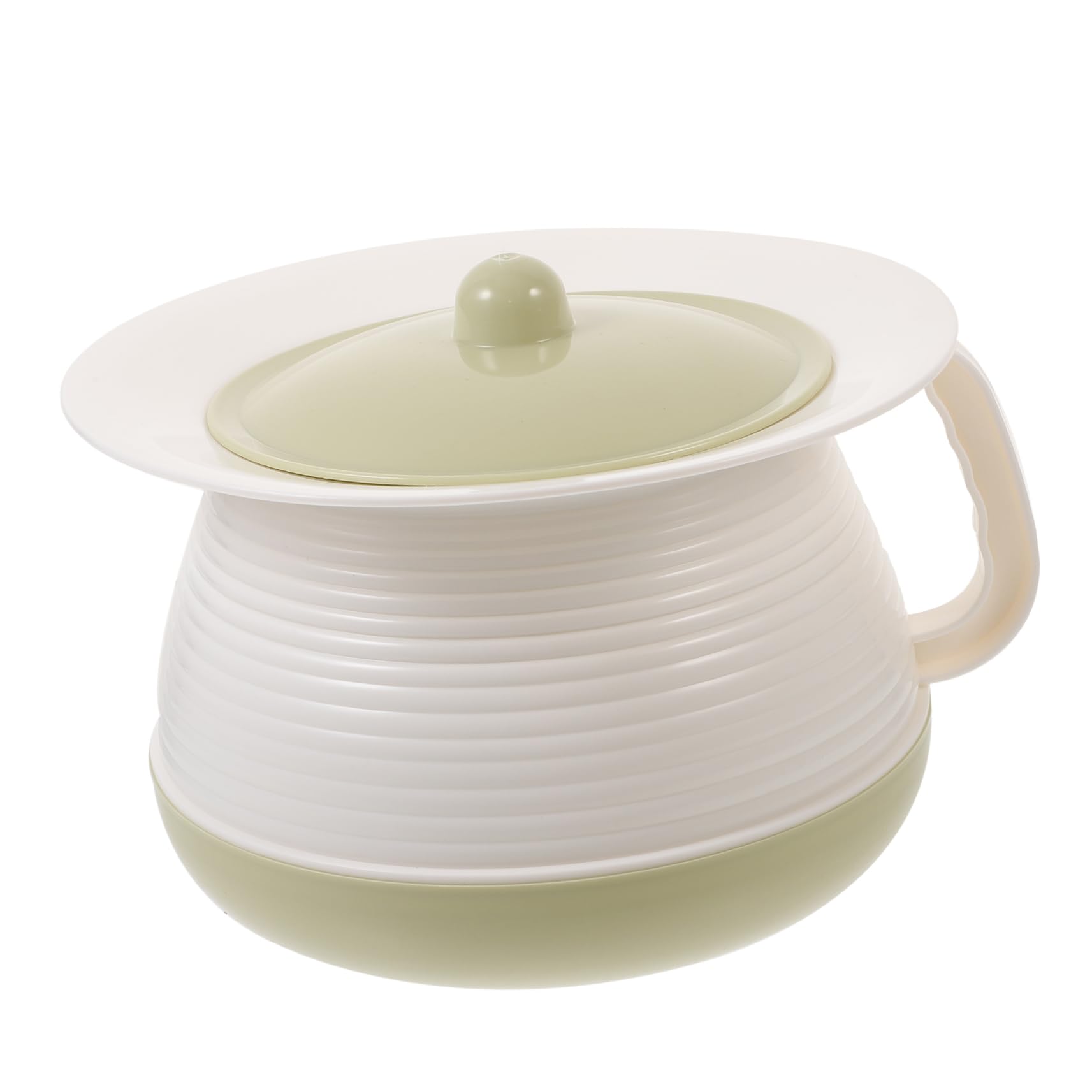 Beavorty 2 Pcs Spittoon Lid for Adults Portable Potty with Cover Thick Material Easy to Carry Non-Slip Design