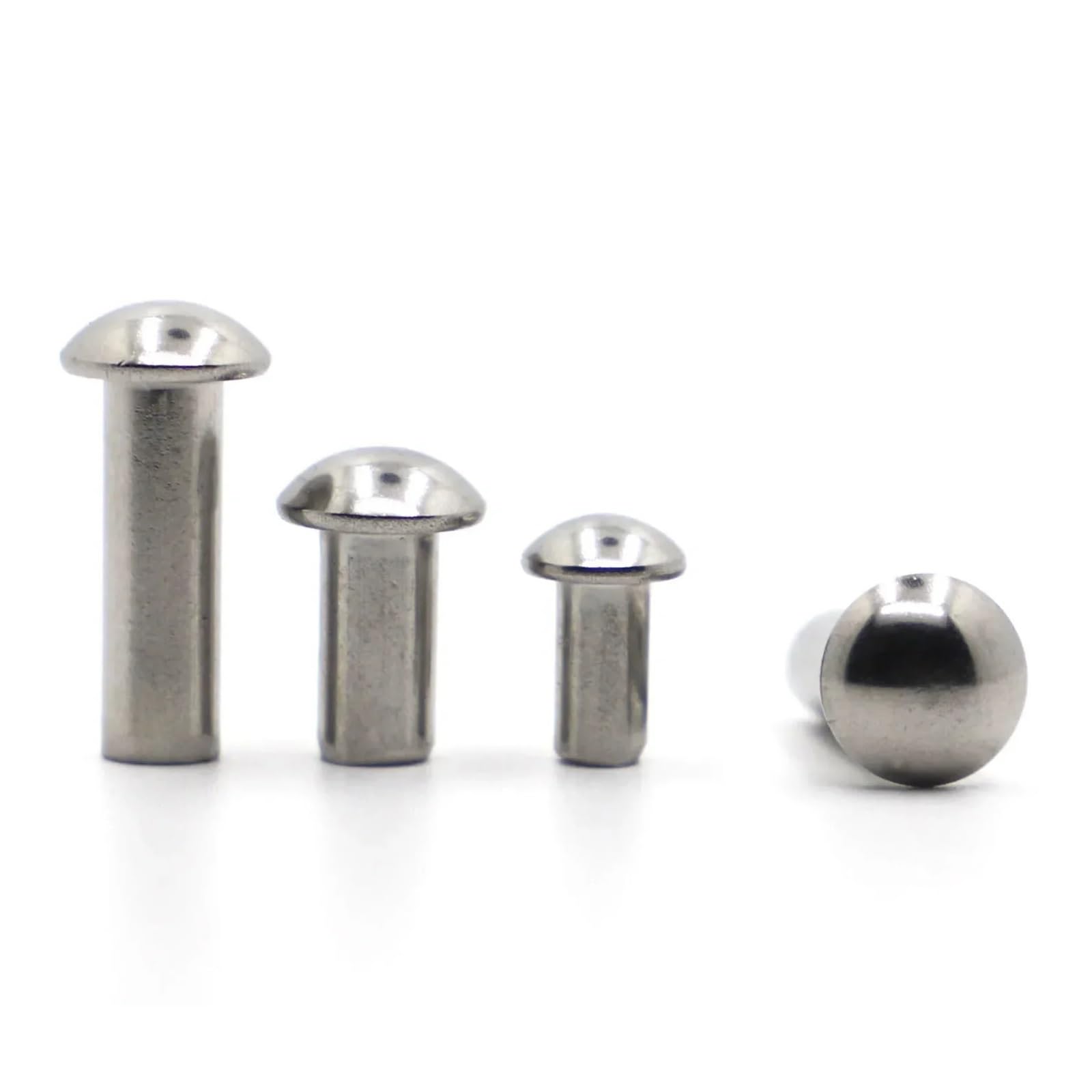 Nity pełne Nity pełne, stal nierdzewna 304 GB867, samozaciskowe, zestaw M0,8-M6(30mm,M6 10pcs)