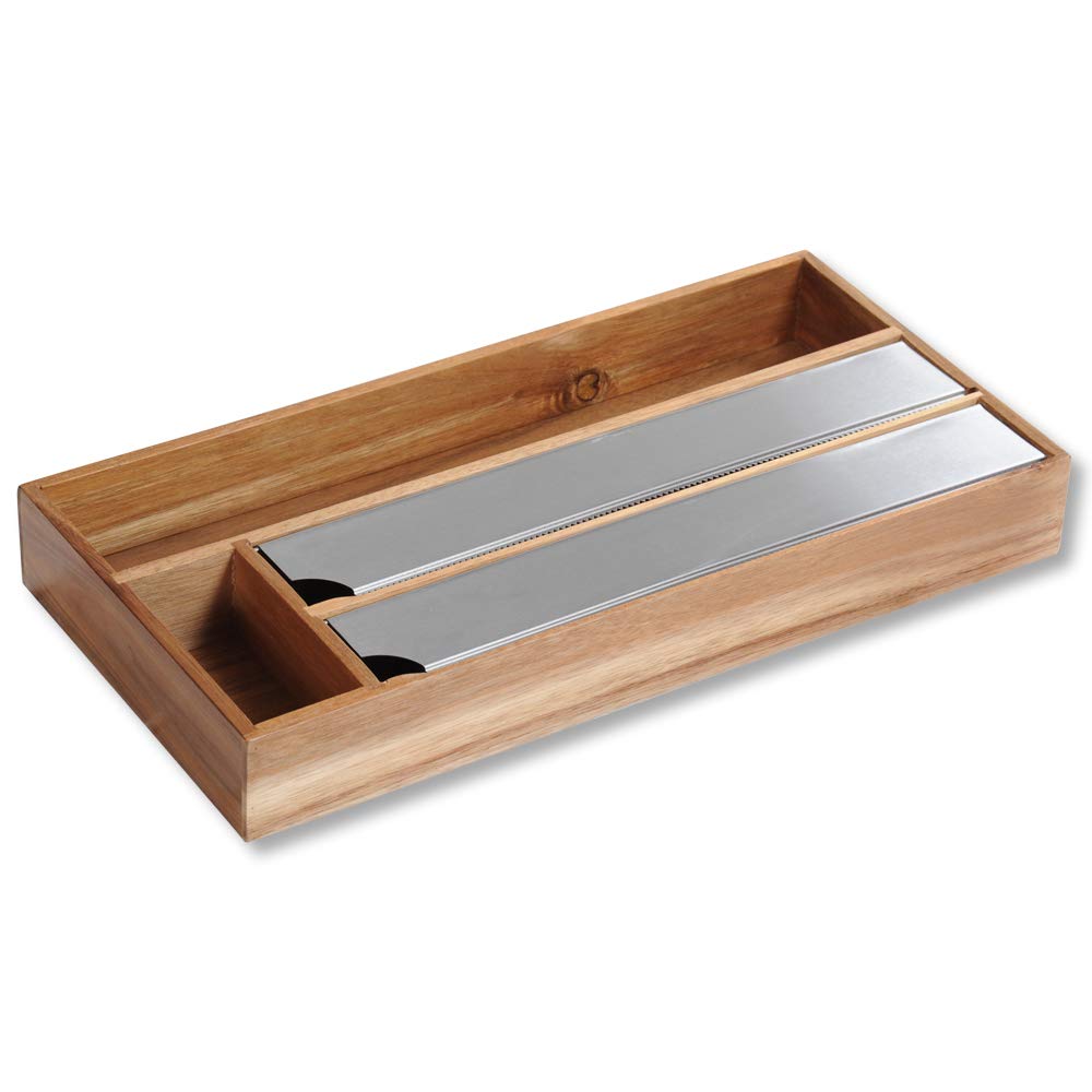 Kesper 28041 13 Foil Dispenser Wood