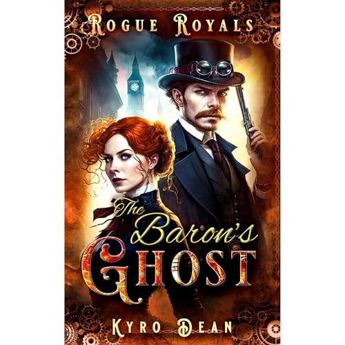 The Baron's Ghost - A slow burn romantic suspense steampunk novel Audiolibro Por Kyro Dean arte de portada