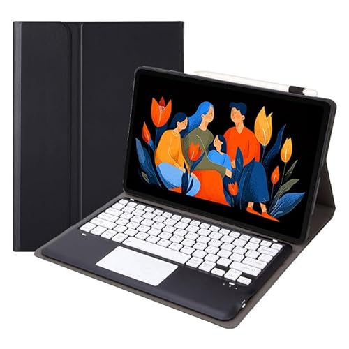 Wireless Bluetooth Keyboard Cover for Lenovo Idea Tab Plus (12.1") / Lenovo Tab K12, Keyboard Case & Trackpad Mouse