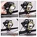 Ourbest Motorcycle Fog Lights with Switch, 12V/24V 3in Halo Auxiliary Light for ATV Scooter Trucks Luces exploradoras para Moto Pair White