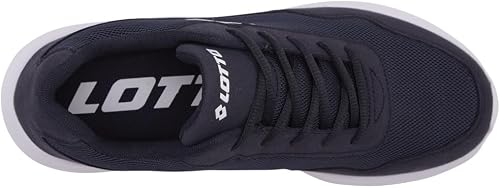 Lotto Unisex Connect Trainers, Navy/White, 43 EU, Navy-White, 9 UK - 5