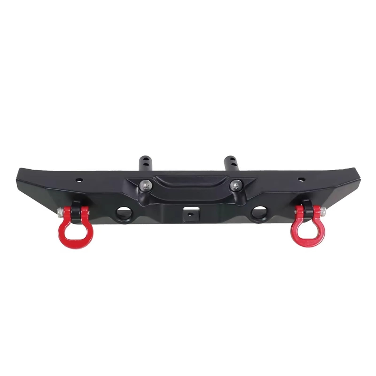 Accesorios coches RC per MN128 1/12 RC Auto Aggiornamento Paraurti Posteriore Metallo Modifica Rimorchio Estraibile Gancio Parti Accessori Possono Essere Installati(Black)