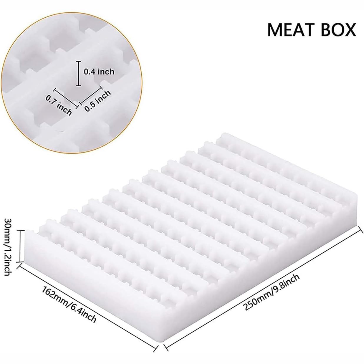 Macchina per spiedini per Barbecue, Macchina per spiedini in Acciaio Inossidabile a 10 Fori, Kit per preparare Kebab