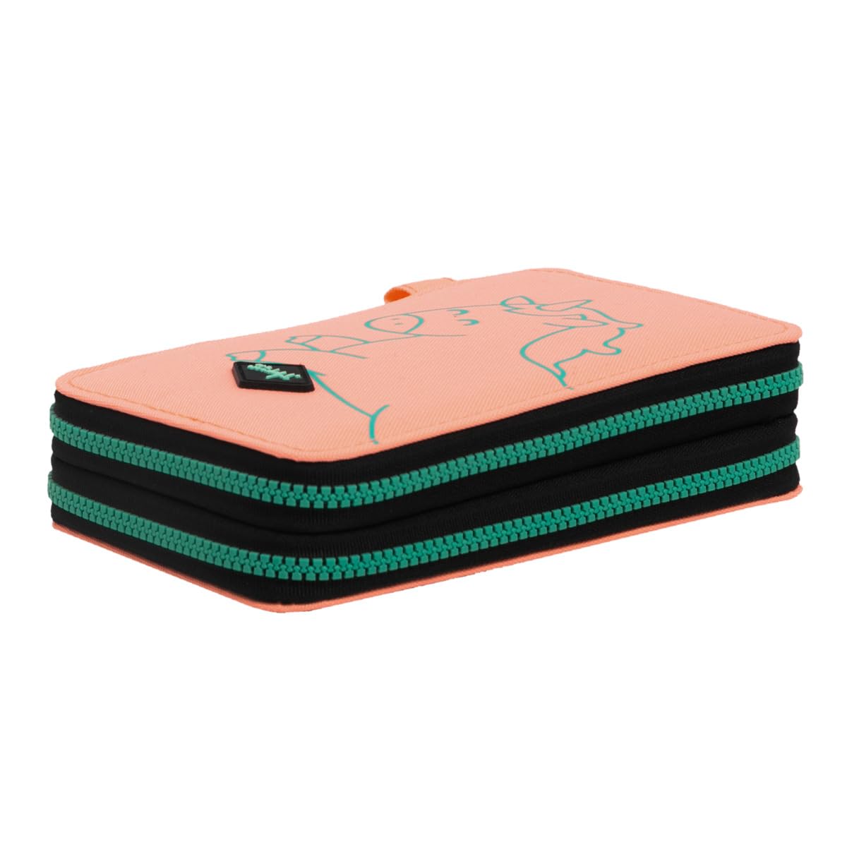 Astuccio con matite colorate e accessori personalizzato