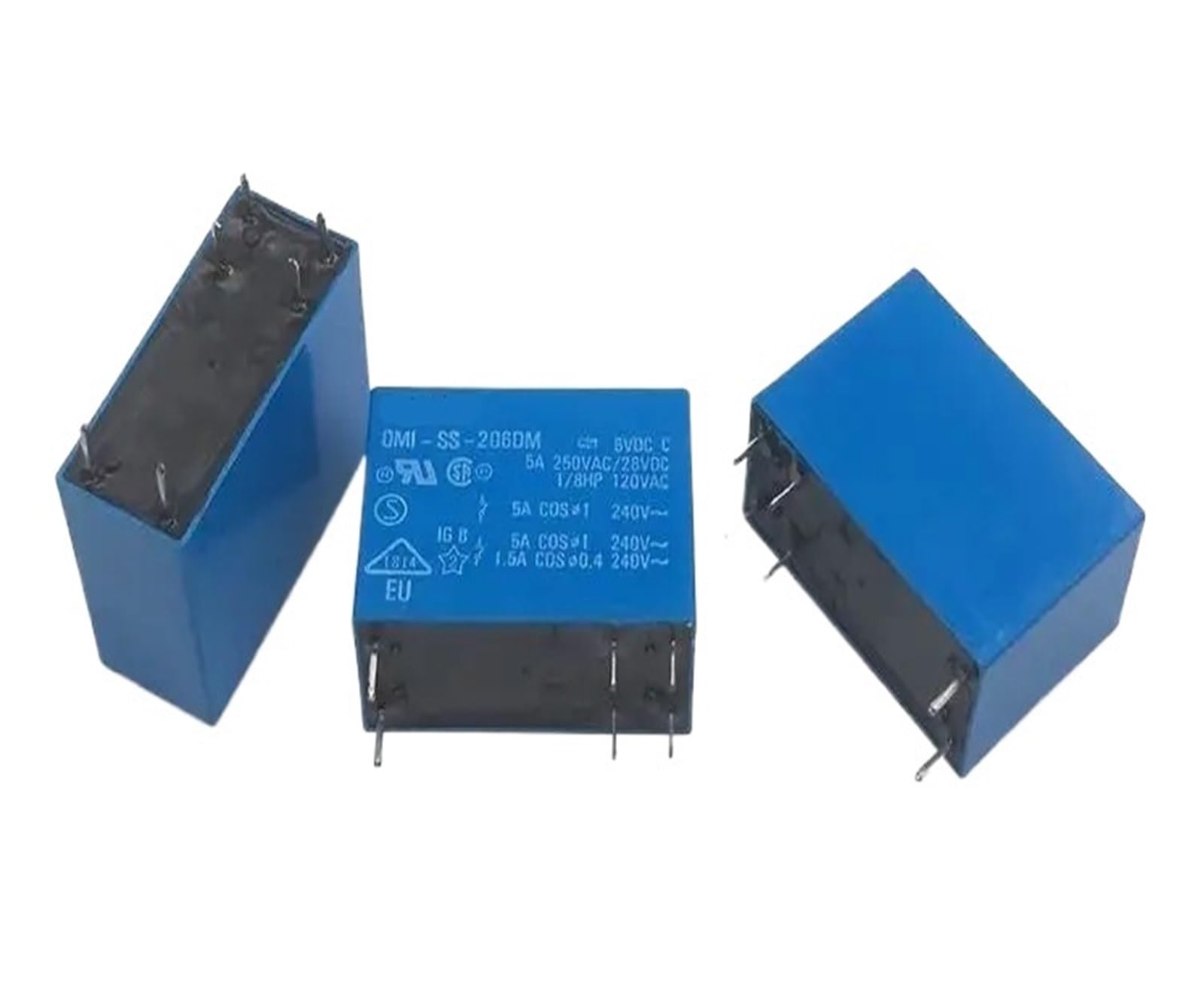 Relé OMI-SS-206DM 6VDC soluciona fallos de encendido en placas de 6 pines