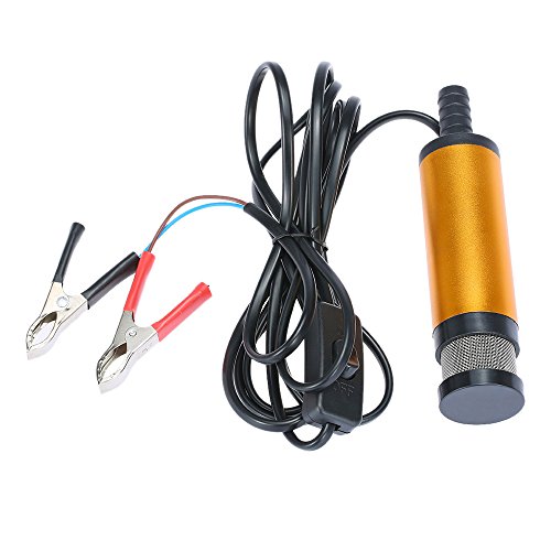 mewmewcat Bomba de água de óleo diesel para combustível 12V Bomba de transferência para caravana de