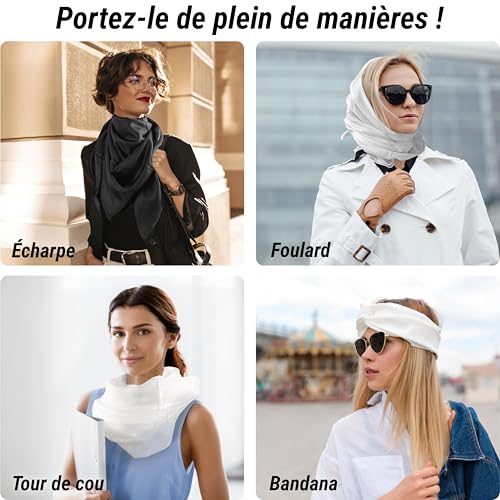 Toutacoo, Women's Silk Scarf3