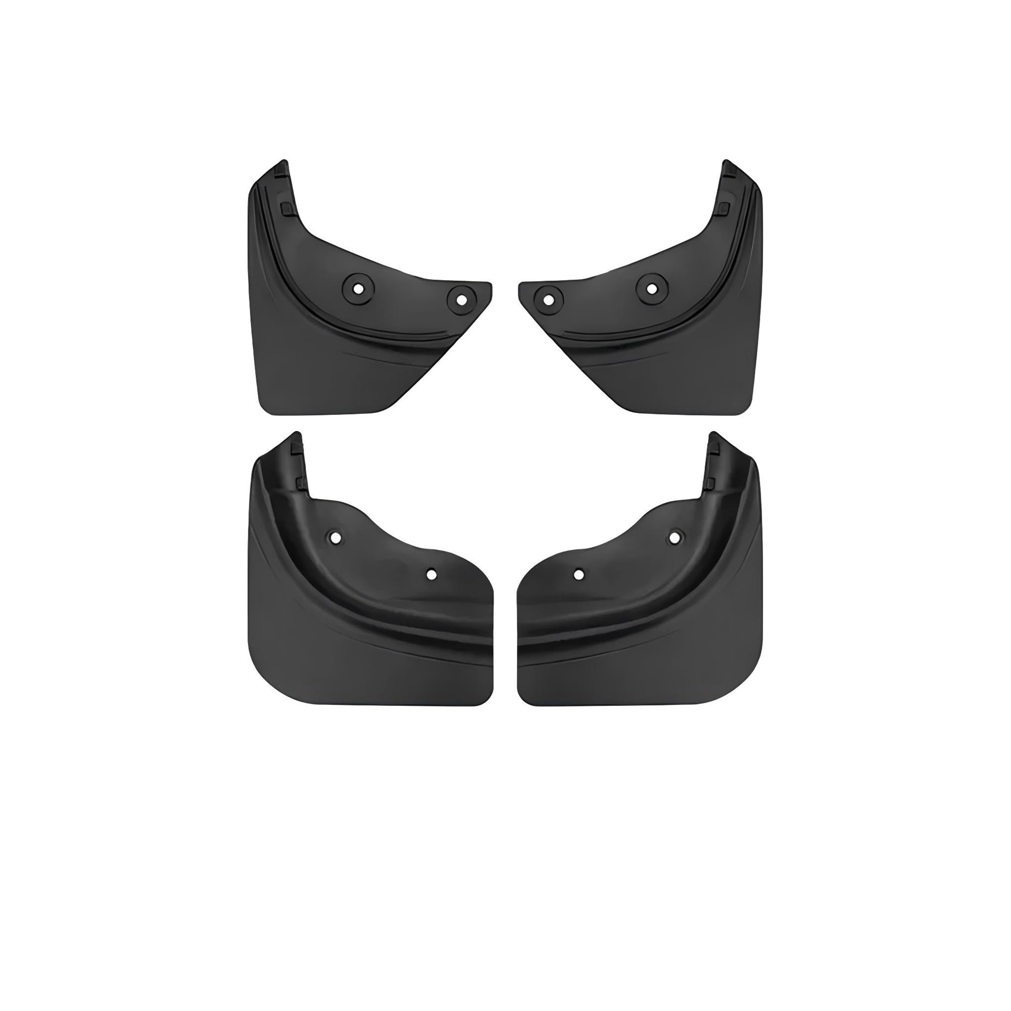 Guardabarros Tesla Model Y 2025 antinieve en material TPE resistente 7