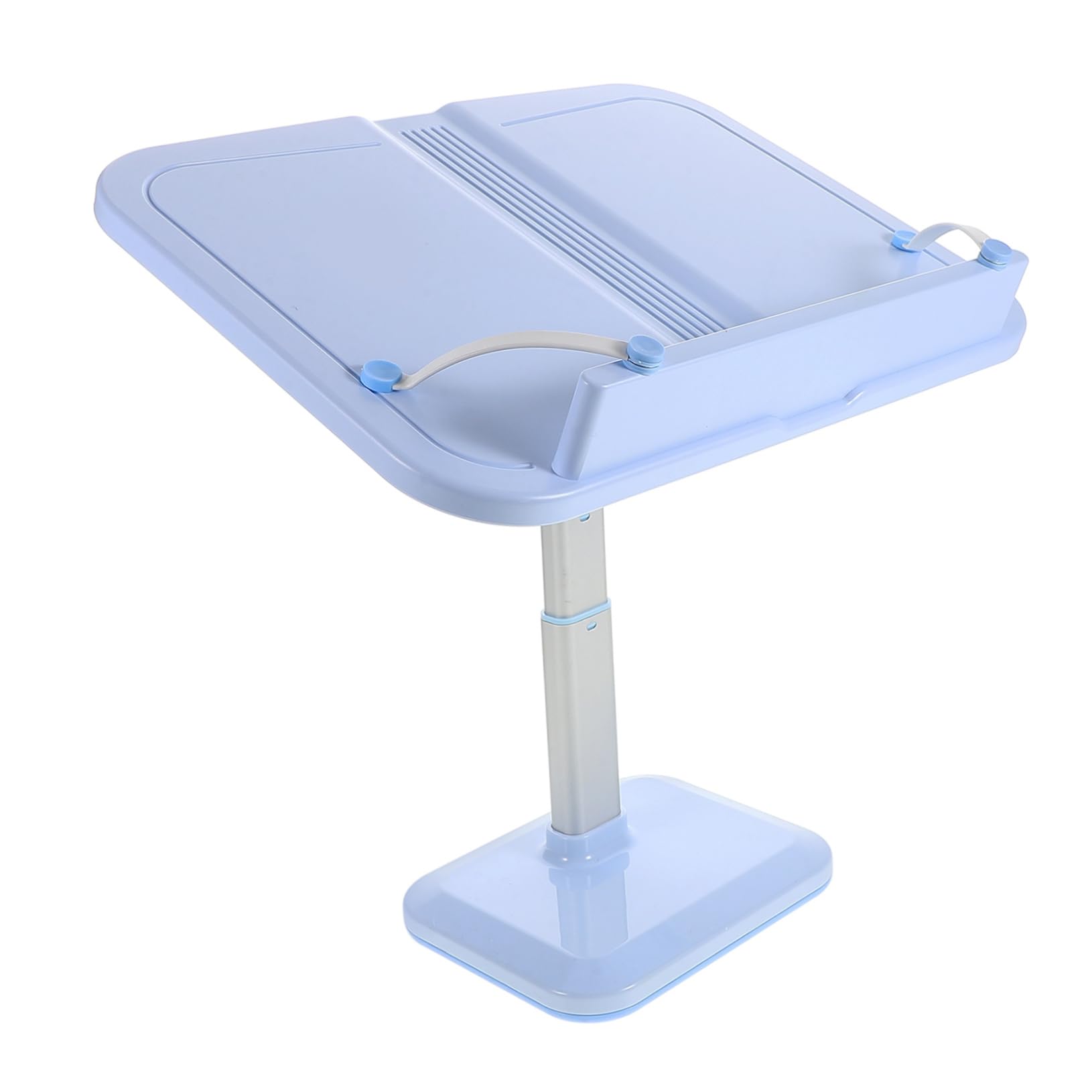 Leggio Pieghevole Regolabile Supporto per Libri con Clip Leggio da Scrivania per Lettura Supporto Portatile per Libri di Cucina e Testi