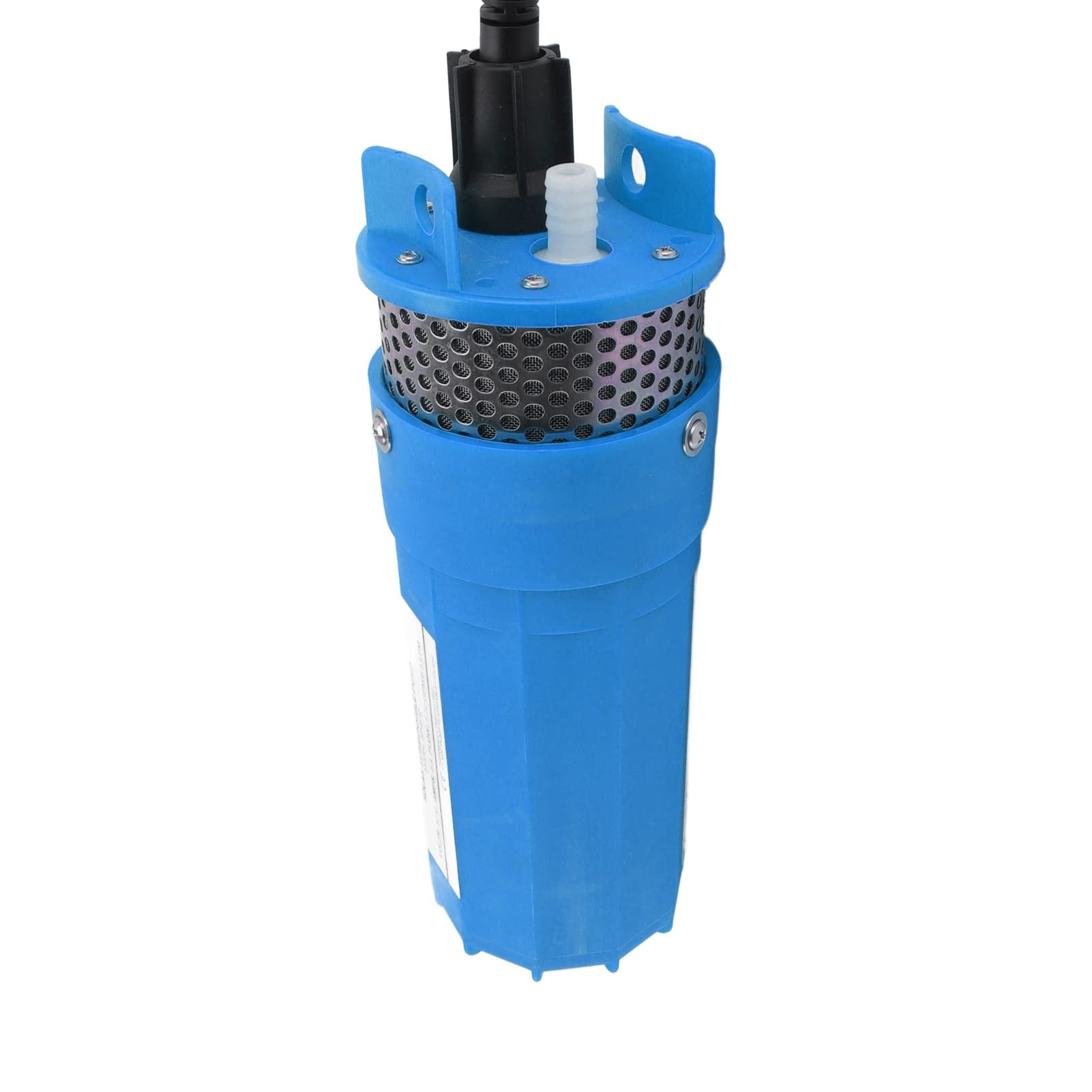 Pompa Sommergibile Solare per Pozzo 12V DC, 6,5 L/min per (BLUE)