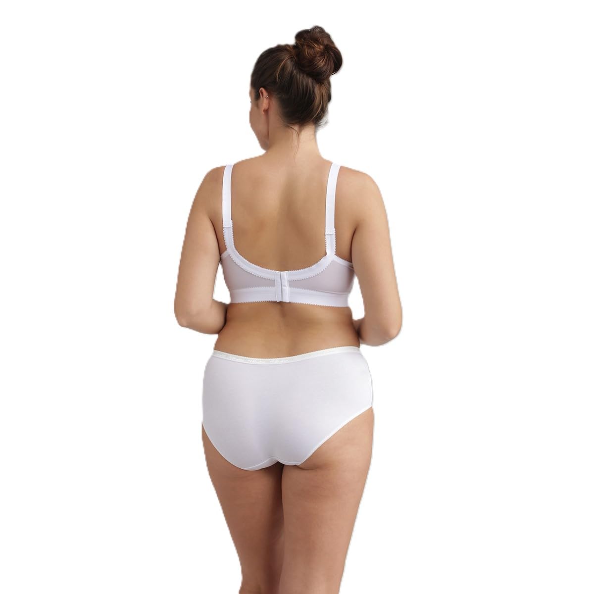 Playtex Pack bragas maxi de algodón elástico cómodo e invisible Mujer x6
