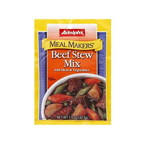Adolph's Meal Makers Beef Stew Mix (Pack of 4)