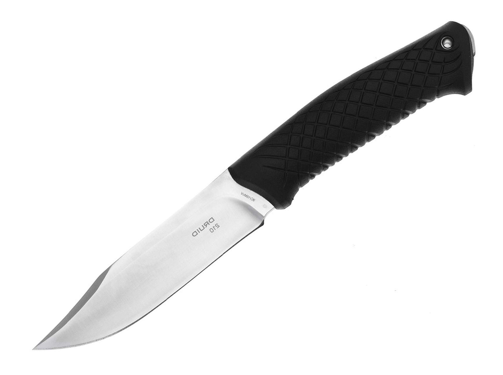 Steel Will Unisex – nóż dla dorosłych Druid 210, nieruchomy nóż, czarny, 27 cm