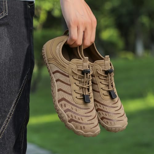 Image of EWUHA Barefoot Shoes Womens Mens Footwear for Walking Hiking with Wide Toe Box,Healthy & Non-Slip,Breathable Barefoot Vitality Water Shoes for Beach Pool Swim Outdoor (Unisex)