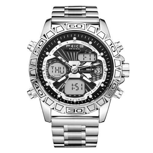 FEICE Orologio al Quarzo da Uomo Orologi da Polso Orologio