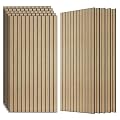 AUTORIFIC Acoustic Panels,10 Pack Soundproof Wall Panels,47.2”x23.6”,Teak