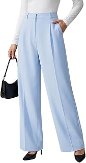 GRECIILOOKS Trousers for Woman | Womens High Rise High Waist Flared Korean Style | Formal Pant for Women Office Wear| Trac... Price In India