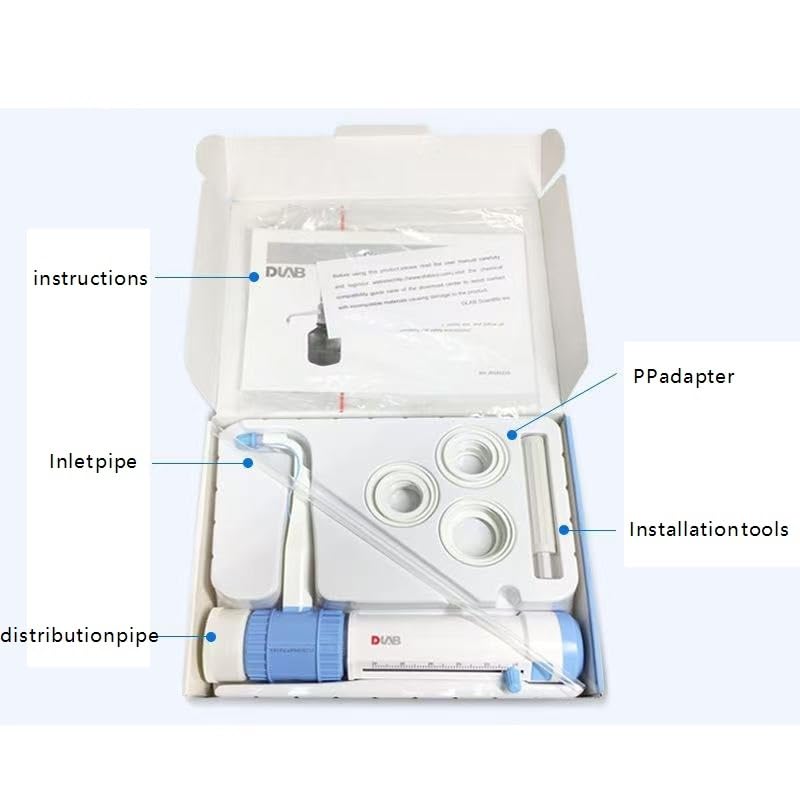 Bottle Cap Dispensing Machine, Stepper Without Brown Reagent Bottle, Laboratory Brand Laboratory kit Tool 1-10ml(0.5-5ml)