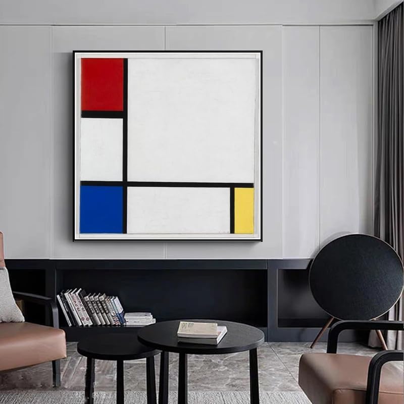 Amazon | 大人のための Diy 絵画キット ピエト モンドリアン コン